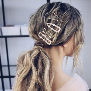 Accessories - Gorgeous hair clips 3 pieces set pearl Accessories - Gorgeous hair clips 3 pieces set pearl